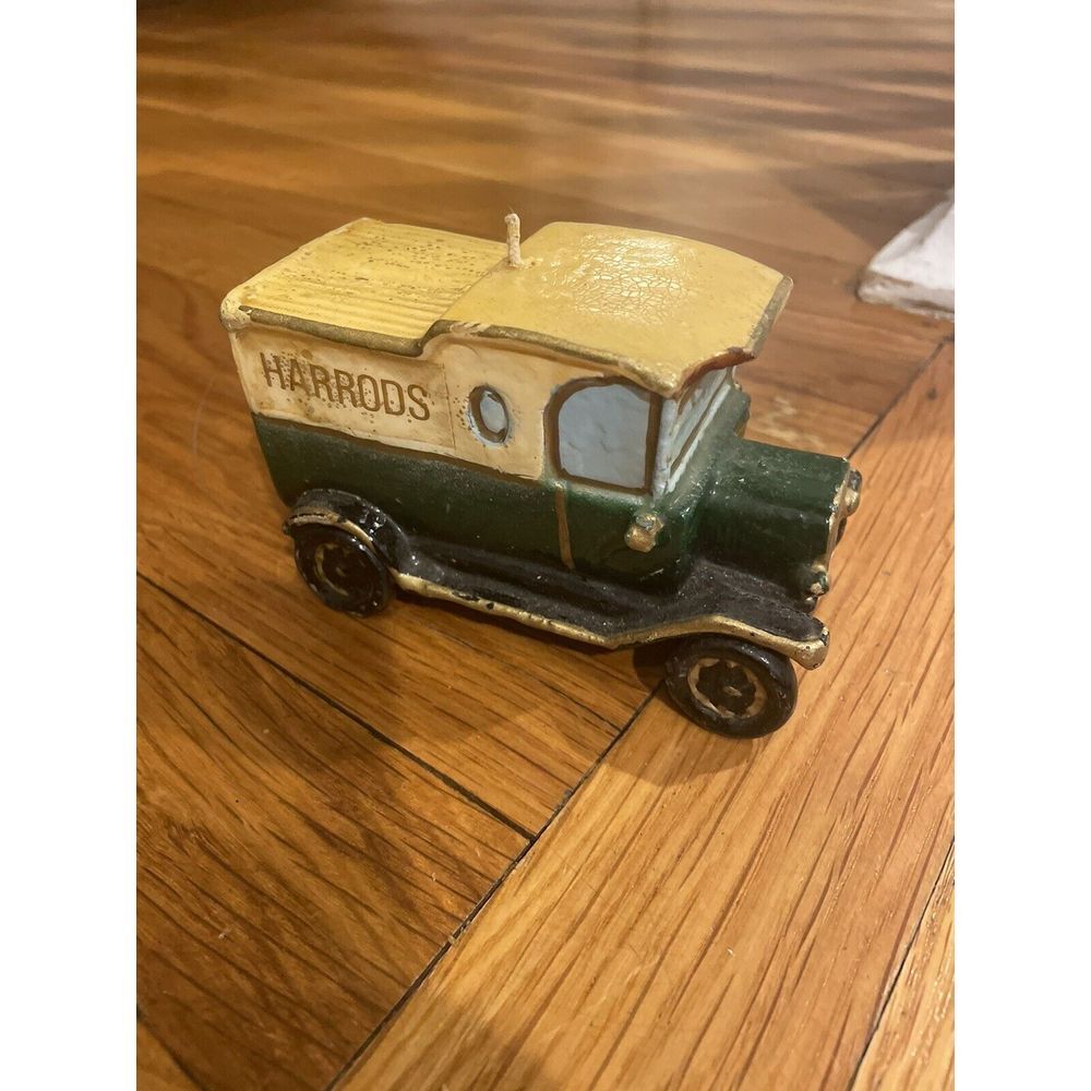 Harrods Vintage Rare‎ Delivery Truck Candle Model T Ford Inspired 50s England Uk